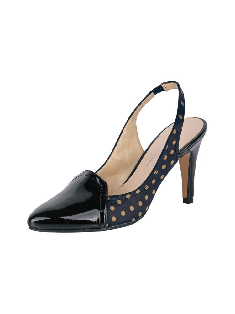 escarpin gros talon